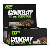 머슬팜 컴뱃 프로틴바 초콜릿 칩 쿠키 12개입 756g, 1세트, 초코렛칩쿠키도