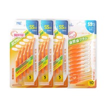 네오 에버덴 기획세트 L자형 치간 칫솔 (국산한글) 2호 SS 5pcs x 3개 + 치간 칫솔(I자형) SS 10pcs x 1개, 치간칫솔 기획세트