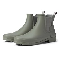 헌터 오리지날 여성숏레인부츠 여름첼시부츠 Docker Grey