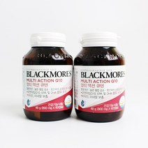 블랙모어스 co 멀티액션 큐텐800mg x 60캡슐 x2병, 2병