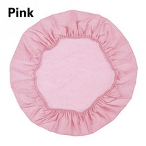 의자팔걸이커버 사무실의자커버 원형의자커버 의자등받이커버 의자덮개 식탁의자천갈이 54, 분홍색, 다른