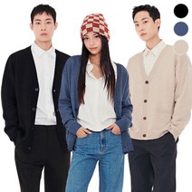 [체이스컬트]공용 BASIC 아웃포켓 CARDIGAN/3Color