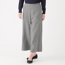 무인양품 MUJI 여성 스트레치 기모 이지 와이드 팬츠 W9AE242