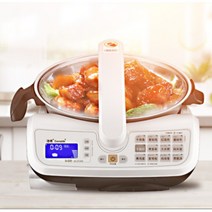 떡볶이기계 분식 조리기 창업 식당 포장마차 부페 업소용 판 떡볶이 길거리 볶음기 기계, D120S 화이트