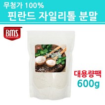 핀란드산 자일리톨 가루 분말 무첨가100% 아기 유아 사탕 캔디 만들기 크리스탈 슈가 설탕대용 양치후 가글 대용량 리필 재료 해외직구 업그레이드 제품, 1팩
