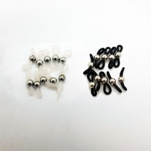 안경고리 10쌍 세트 블랙 화이트