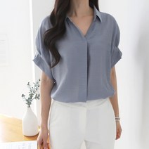 [아이슈즈] 소매주름블라우스 1054149
