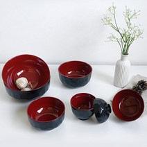 츠바메 밥공기 우동기 라면기 면기 라면그릇, 거북무늬 사발6.0