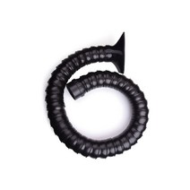 KNOKOO 1.2M 길이 70MM 직경 대나무 흡연 덕트 파이프 FES200 FES350 연기 추출기 용접 흡수 장치, pipe with nozzle