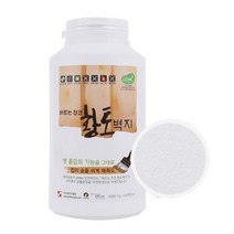 바르는천연황토벽지 1kg 단품, 아이보리