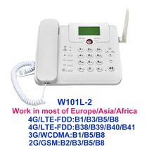 Tianjie-W101l 4g 와이파이 라우터 Gsm 전화 Volte 유선 핫스팟 데스크 Sim 카드 슬롯 고정, 02 Asia Version