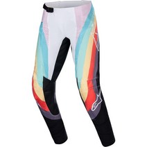 정품 Alpinestars 여성용 스텔라 테크스타 모토크로스 팬츠 블랙/멀티 컬러, 28