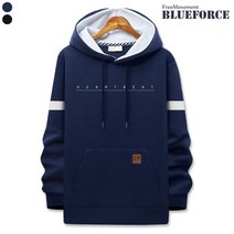 블루포스 남여공용 텔링슨 후드티 커플 빅사이즈 긴팔티셔츠