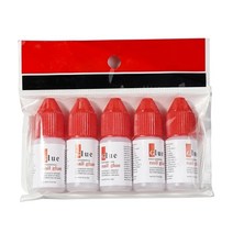 인조 손톱용 UV/LED 네일 팁 글루 젤 UV 강력한 접착 솔리드 튜브 폴리시 본더 매니큐어 용품, 4Set