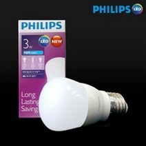 필립스 LED 미니전구 bulb 3W, 주광색, 5개