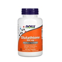 Now foods Foods Glutathione 500 mg - 60 Vcaps 2 Pack, 1개, 상세내용 참조