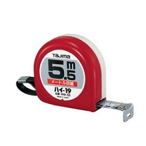 휴대용 인테리어 타지마 TAJIMA 줄자 19mm 5.5M H19-55, 1개