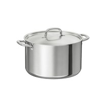 이케아 키친 IKEA 365+ 냄비+뚜껑 스테인리스 유리 10L 곰솥, 단품, 단품
