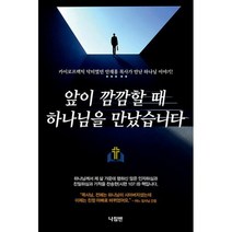 앞이 깜깜할 때 하나님을 만났습니다 : 카이로프랙틱 닥터였던 안재홍 목사가 만난 하나님 이야기!, 도서