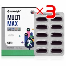 엔젯오리진 엔젯오리진 멀티맥스 X3 I 성인영양제추천 종합영양제 멀티비타민