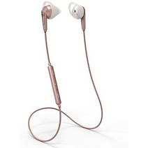 일본직발송 2. URBANISTA CHICAGO 무선 이어폰 BLUETOOTH 스포츠 사양 방수 캐리 파우치 포함 (로즈 골드), One Size, Rose Gold