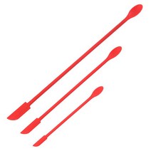 실리콘 헤라 마감 고무 제거Mini Metal Lathe Parts And Silicone Spatula Beauty Reusable Tools & Ho, 01 Red
