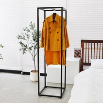 코코디피 가루 옷가게 디스플레이 옷걸이 디자인 행거 맞춤 주문제작 긴옷 롱패딩 롱코트 롱원피스 헹거, 레드