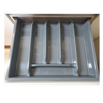 더리빙마트HD 수저정리함, 2개, 600회색