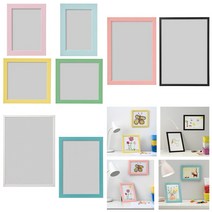 이케아 액자 사진액자 인테리어 액자틀 벽걸이 피스크보, 선택3.라이트블루 104.647.06