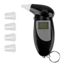 음주측정기 Digital Alcohol Detector Breathalyzer Police Alcotest Handheld Backlight Display Tester Breath, Precision type, Precision type