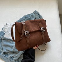 학생 숄더 가죽 패션 PU 사이드 백 여성용 대용량 크로스 바디 가방 및 지갑 쇼핑