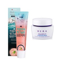 핑크솔트치약 160g + 헤라 아쿠아볼릭 하이드로 젤 크림 50ml, 단품
