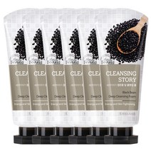 과일나라 세안이야기 검은콩 클렌징 폼, 120g, 6개