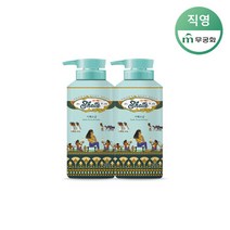 무궁화 샤워때비누 500ml(사해소금) x 2개, 단품없음