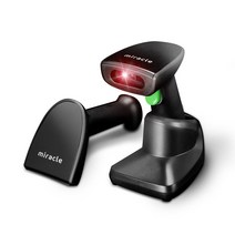 미라클엠 무선 바코드 스캐너 고급형 1D 2D QR 바코드 스캐너, MQ200-W