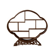 해당화 찻잔 다관 장식장/다기진열 소품 원목장식장, 없음
