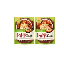 풀무원 반듯한식 짬뽕 몽글순두부찌개 (500g)X2개 [우리집영양식] [깔끔한맛], 22셋트