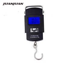 뜨거운 판매 전자 디지털 손으로 포켓 규모 50kg 10g 휴대용 수하물 낚시 저울 주방 후크 균형 15% 할인|pocket scale|electronic digitalscale 50kg, CHINA