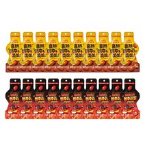 행복담기 훈제메추리알 쏙쏙 25g*20개 발송 (평일 오후 2시 전 결제 시), 훈제맛10개 + 불닭맛 10개, 25g