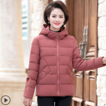 여성 겨울 다운 재킷 숏 발열 패딩 YJ 11