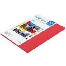 종이문화 프린트프로 칼라복사지 A3 120g No.29 레드 40매