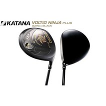 Katana 카타나 볼티오 고반발 닌자 플러스 드라이버 블랙 8296Hi 일본 골프채, 10.5도/R