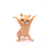 치즈 고양이 만세 에어팟 이어폰 귀여운 쓸데없는 선물 펜홀더 거치대 냥이 선물 피규어 스탠드, 단품