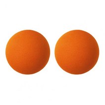 골프공 비거리골프공 골프공선물골프 공 EVA 스폰지 60mm 엔터테인먼트 작은 Supersoft 거품, 06 주황색