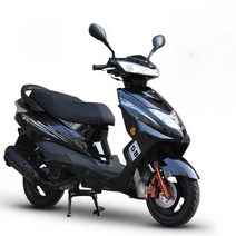 125CC 스쿠터 출퇴근 바이크 흰색 싸이클 시골 화이트, D