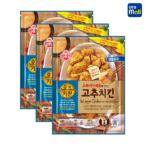 오즈키친 스파이시 마요와 만난 고추치킨 480g*3개, 480g