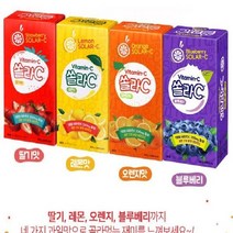 쏠라C 비타민C 고려은단 2gx80정 / 쏠라씨 츄어블, 레몬맛
