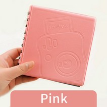 68 포켓 미니 인스턴트 앨범 케이스 후지 인스탁스 필름 7 초 8 25 50 70 90, [08] Pink