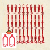 DIY 곶감 만들기 걸이+꼭지핀세트 베란다 창가 어디서든 곶감재료, 10개걸이(10개)+꼭지핀(100개)