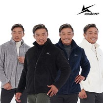 [코몽트] 유니 쉘파 하이넥 자켓 (네이비)